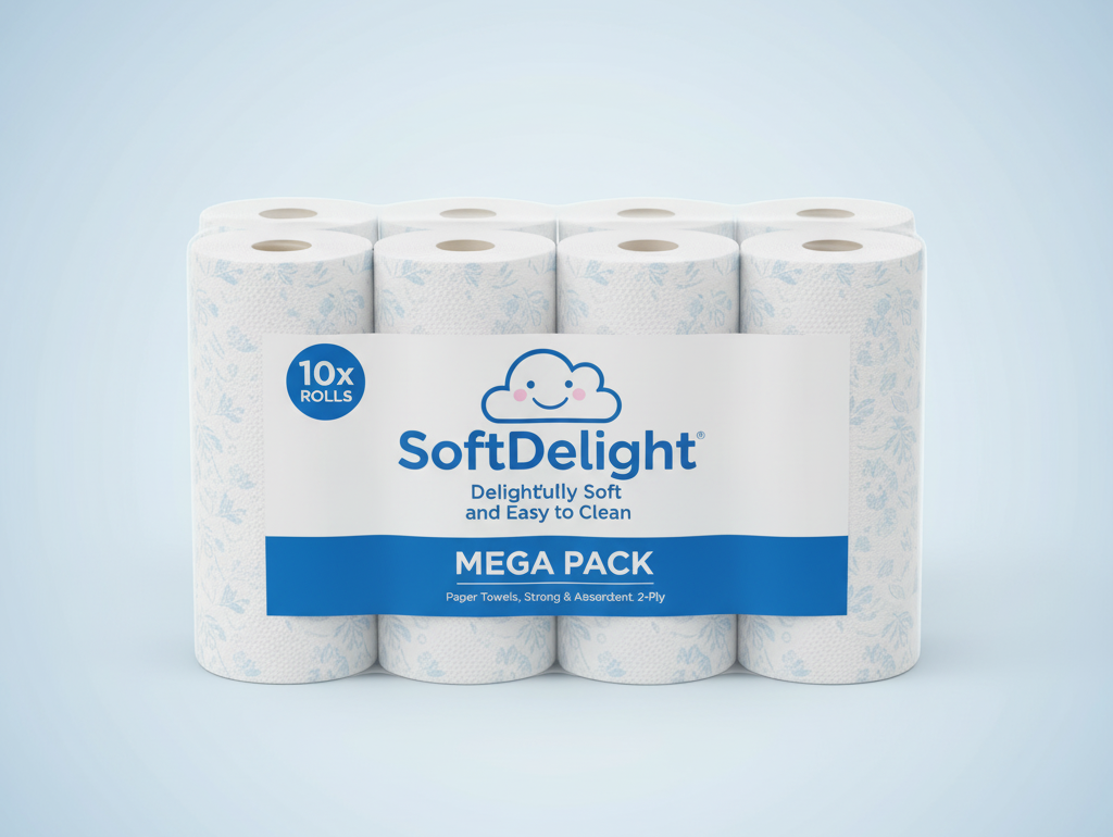 SoftDelight Paper Towels - Set of 10