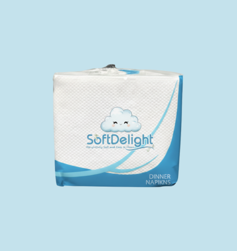 %Eco-friendly facial tissue pack by SoftDelight for home and office use%