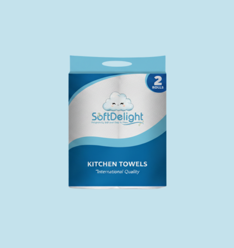 %Eco-friendly facial tissue pack by SoftDelight for home and office use%